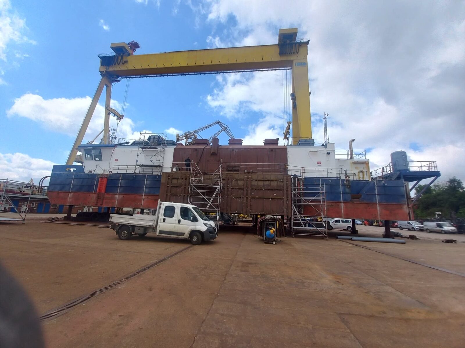 Work In Progress At The Yard