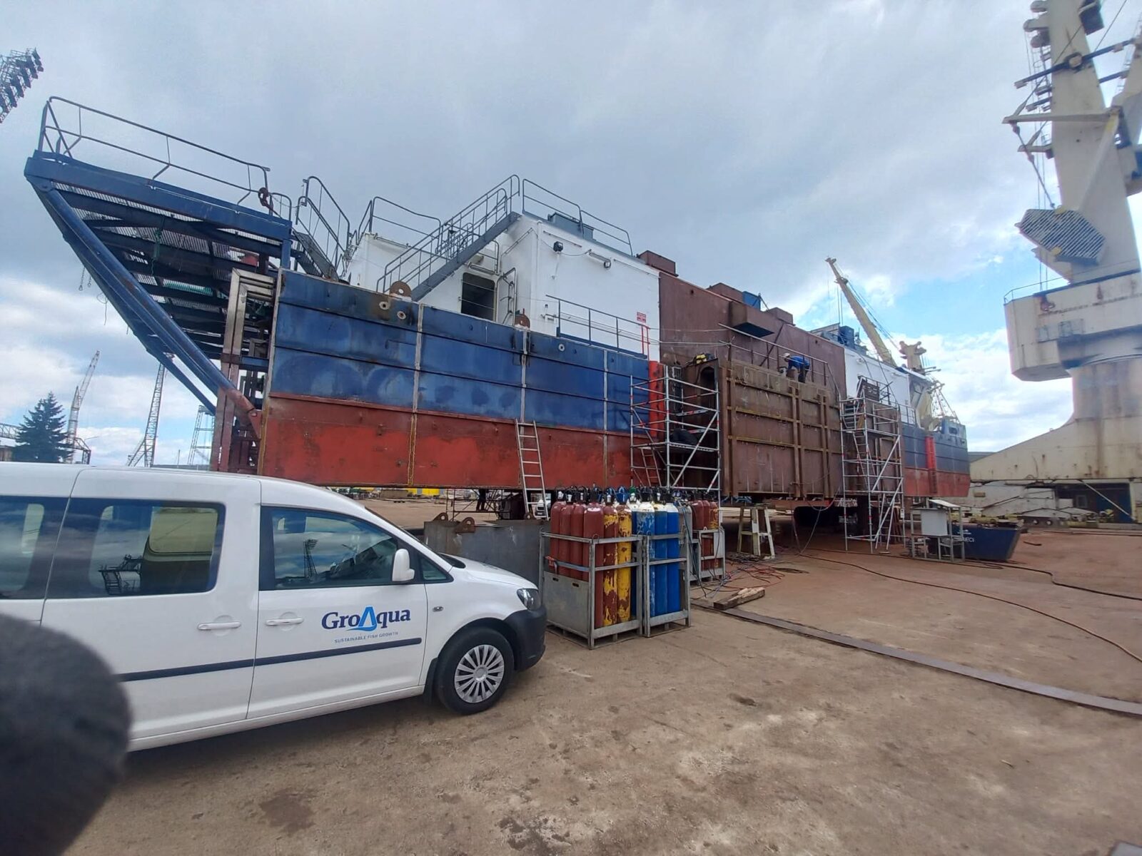 Work in Progress at the Yard